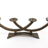 Brutalist candle holder