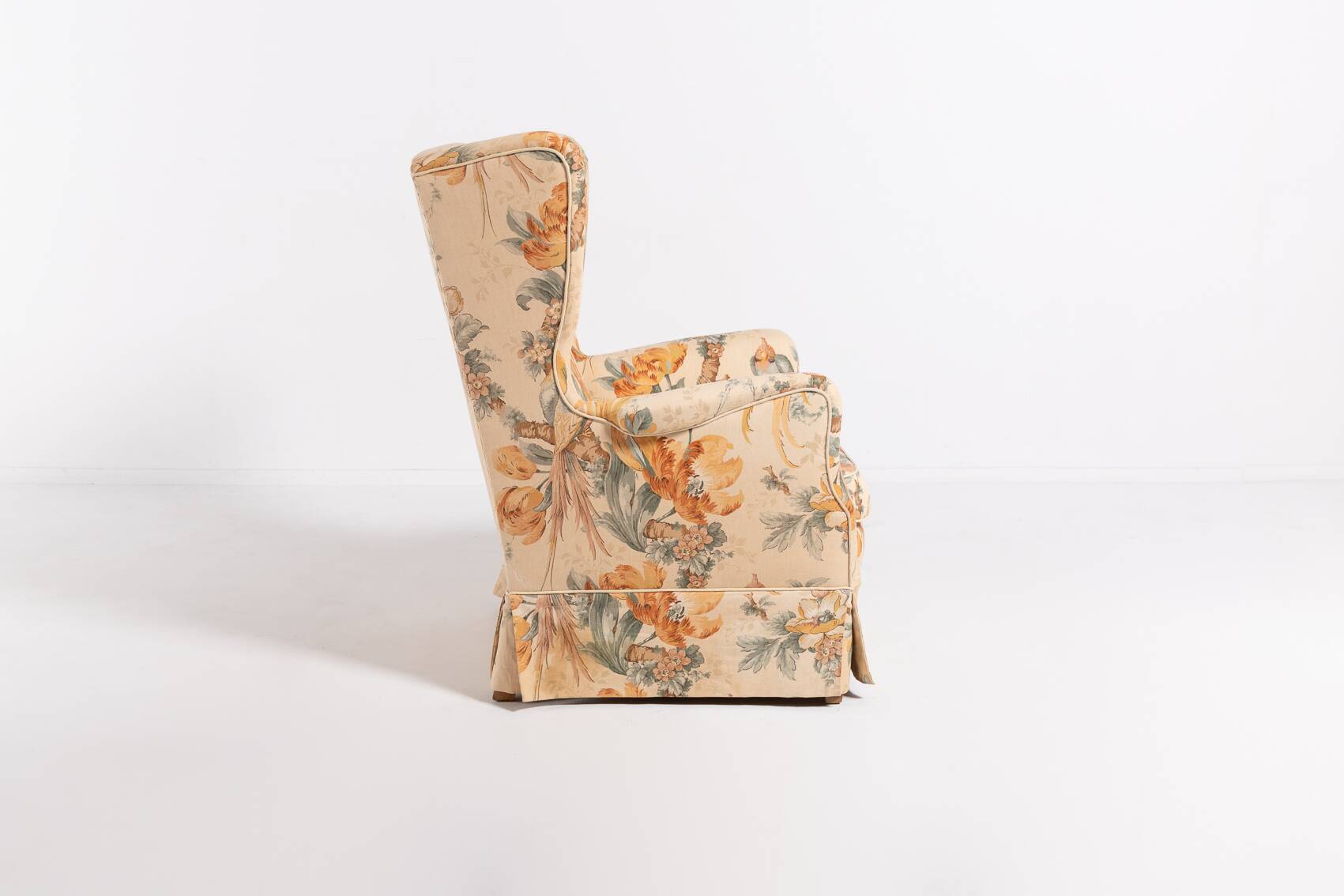 Fauteuil danois moderne du milieu du siècle Lysberg Hansen & Therp Wing, années 1950