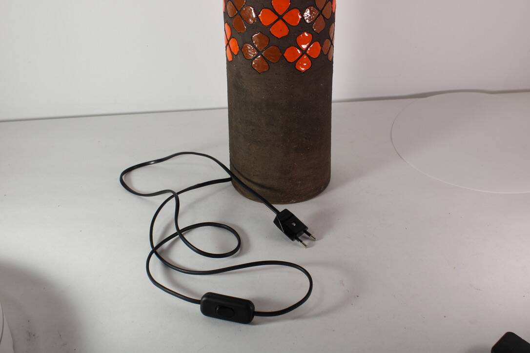 Lampe Aldo Londi Bitossi céramique 1960 vintage Italie