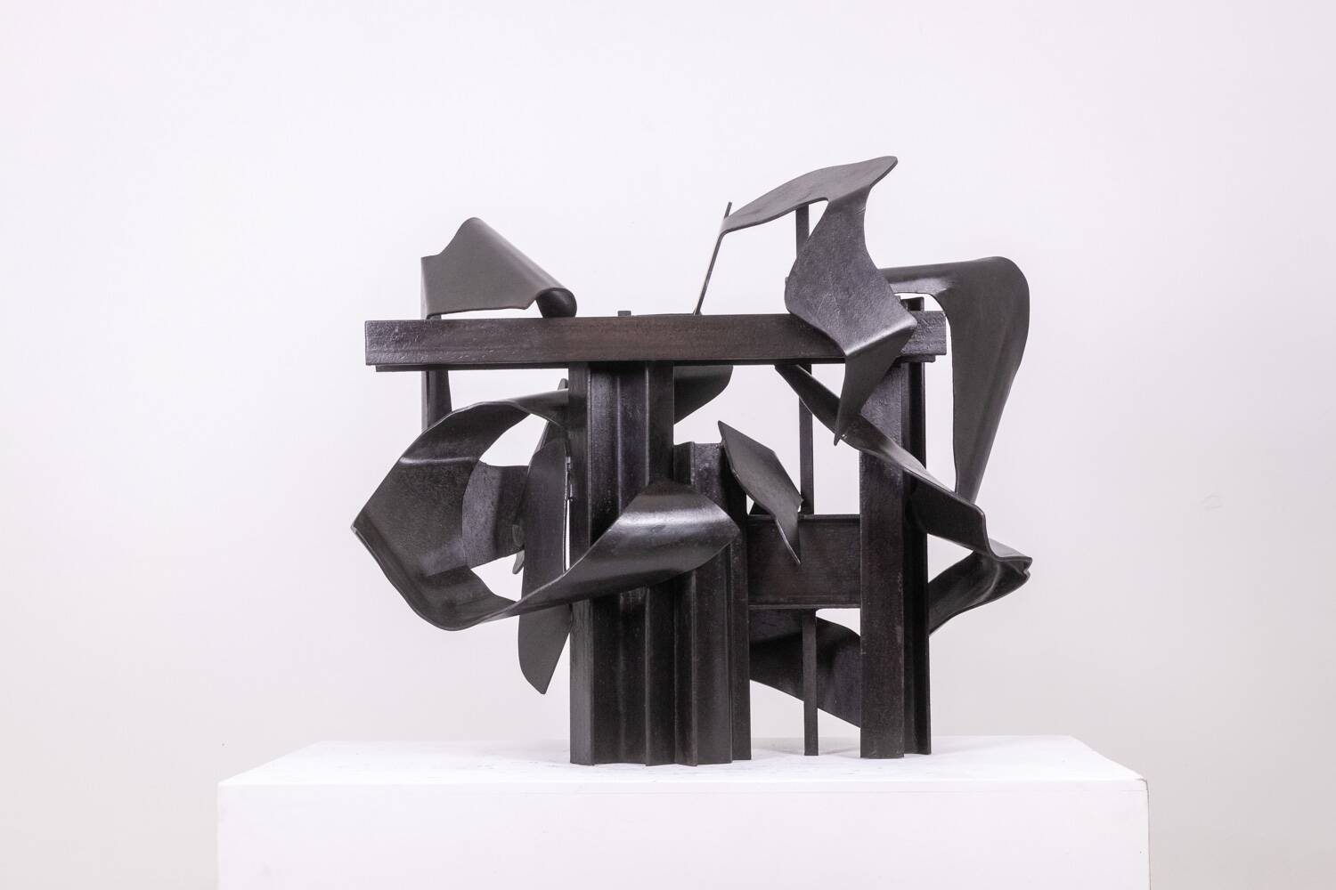 Jean Campa. Patinated metal sculpture. Year 1995.