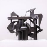 Jean Campa. Patinated metal sculpture. Year 1995.