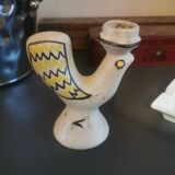 Rare jean de lespinasse ceramic lamp base