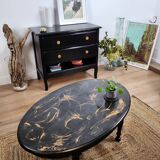 Black chest of drawers