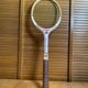 Vintage wooden tennis racket gauthier france team