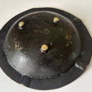 Vintage bronze ashtray design from the 60s