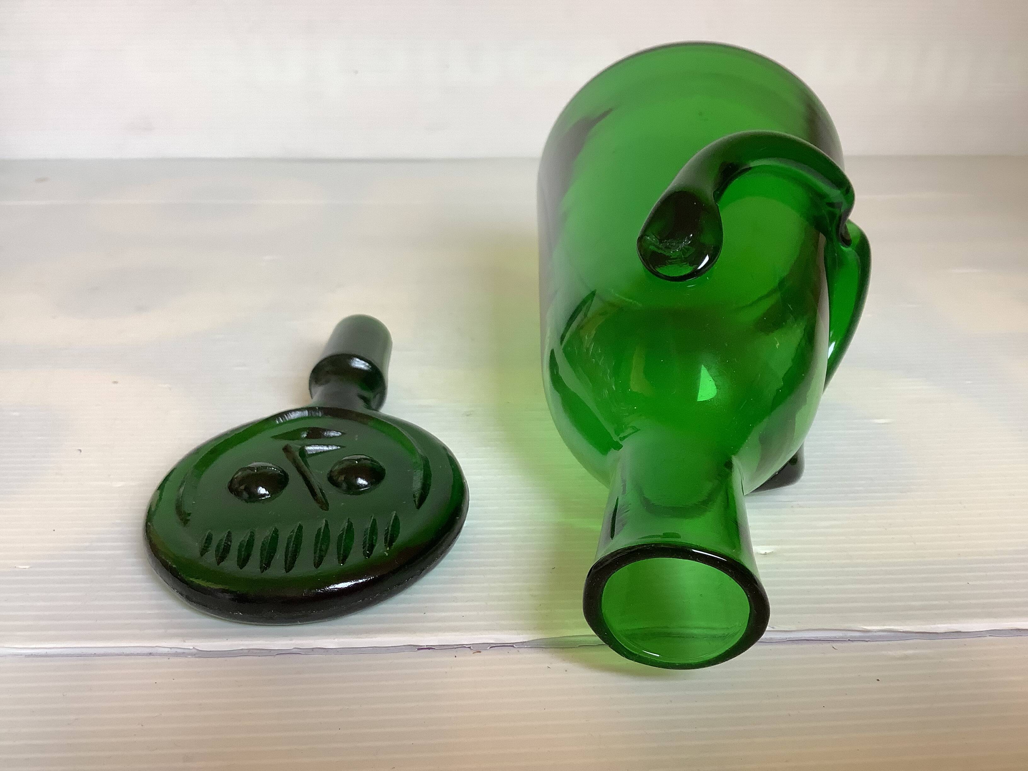 Bouteille carafe anthropomorphe Erik Höglund kosta boda