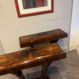 Art Deco pair of consoles