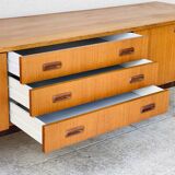 Scandinavian teak row