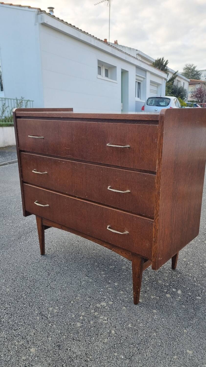 Vintage 3-drawer chest of drawers