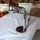 Vintage chrome lamp, Girasol model by Fase, 70s