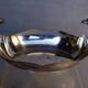 Phenix bowl on foot silver metal center table 1940