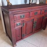 Colonial mahogany buffet/sideboard ("La Maison coloniale")