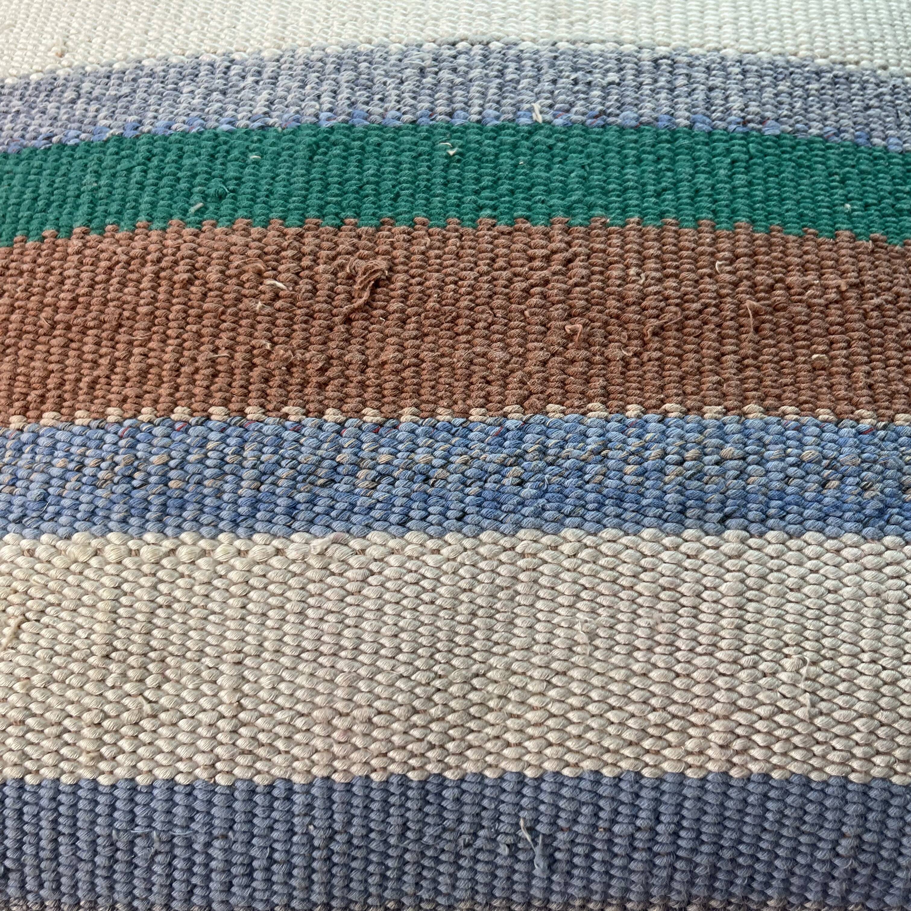 VINTAGE TURKISH KILIM CUSHION COVER , 45 X 45 CM