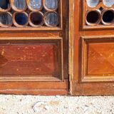 Old glass doors