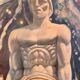 Tableau art déco personnage exotisme, france 1935.