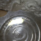 Crystal vase signed Pierre d' Avesn