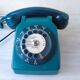 Téléphone rotatif S 63 bleu