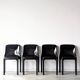 4 vintage chairs model Selene, Vico Magistretti for Artemide, 1970