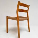 Set of 4 model 84 chairs by Niels Otto Møller, 1960s