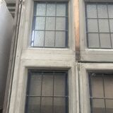 Art Deco stained glass transom window, circa 1900, 20th century