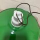 Farmhouse enameled pendant light