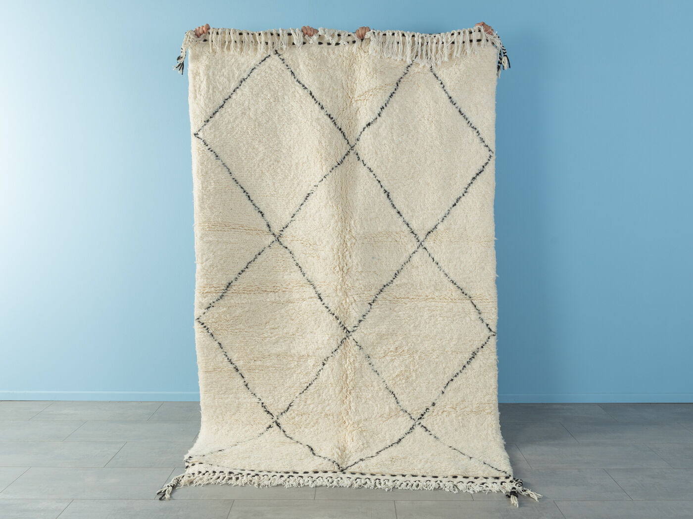 Berber rug, Midi beni III, 155 x 255