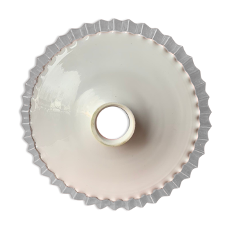 White opaline lampshade
