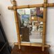 Old bamboo mirror early 20th century to hang