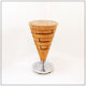 Cone-shaped kitchen unit with drawers