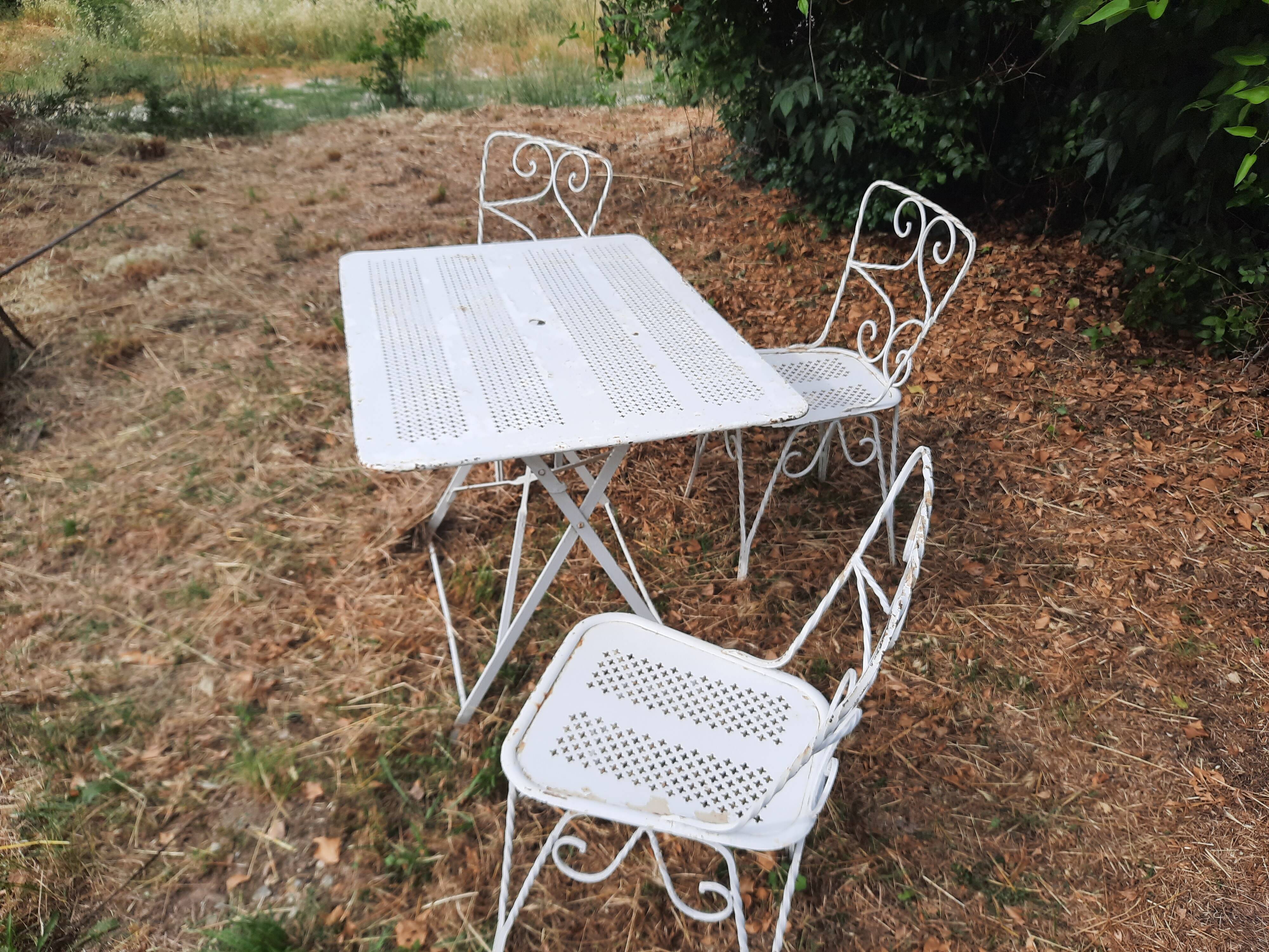 Salon de jardin Mathieu Matégot