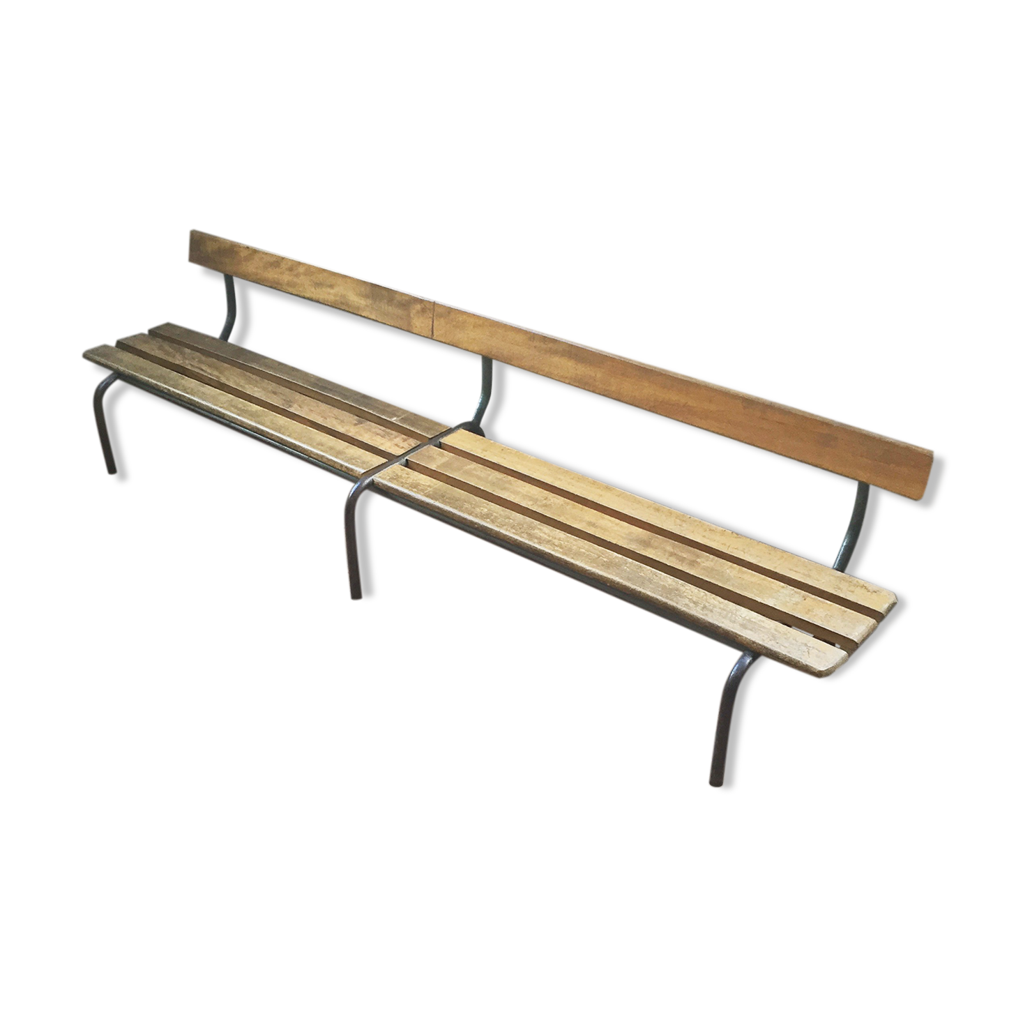Bench school vintage 2 m
