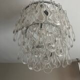 Italian design chandelier 1970