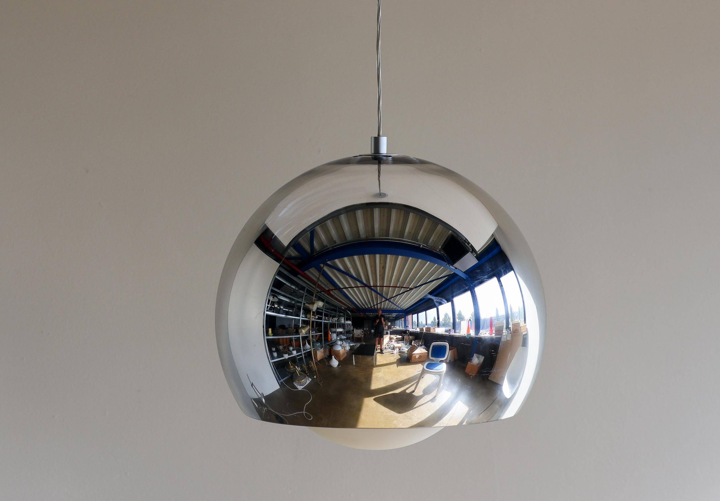 Large "Sconfine Sfera" suspension by Matteo Thun for Zumtobel