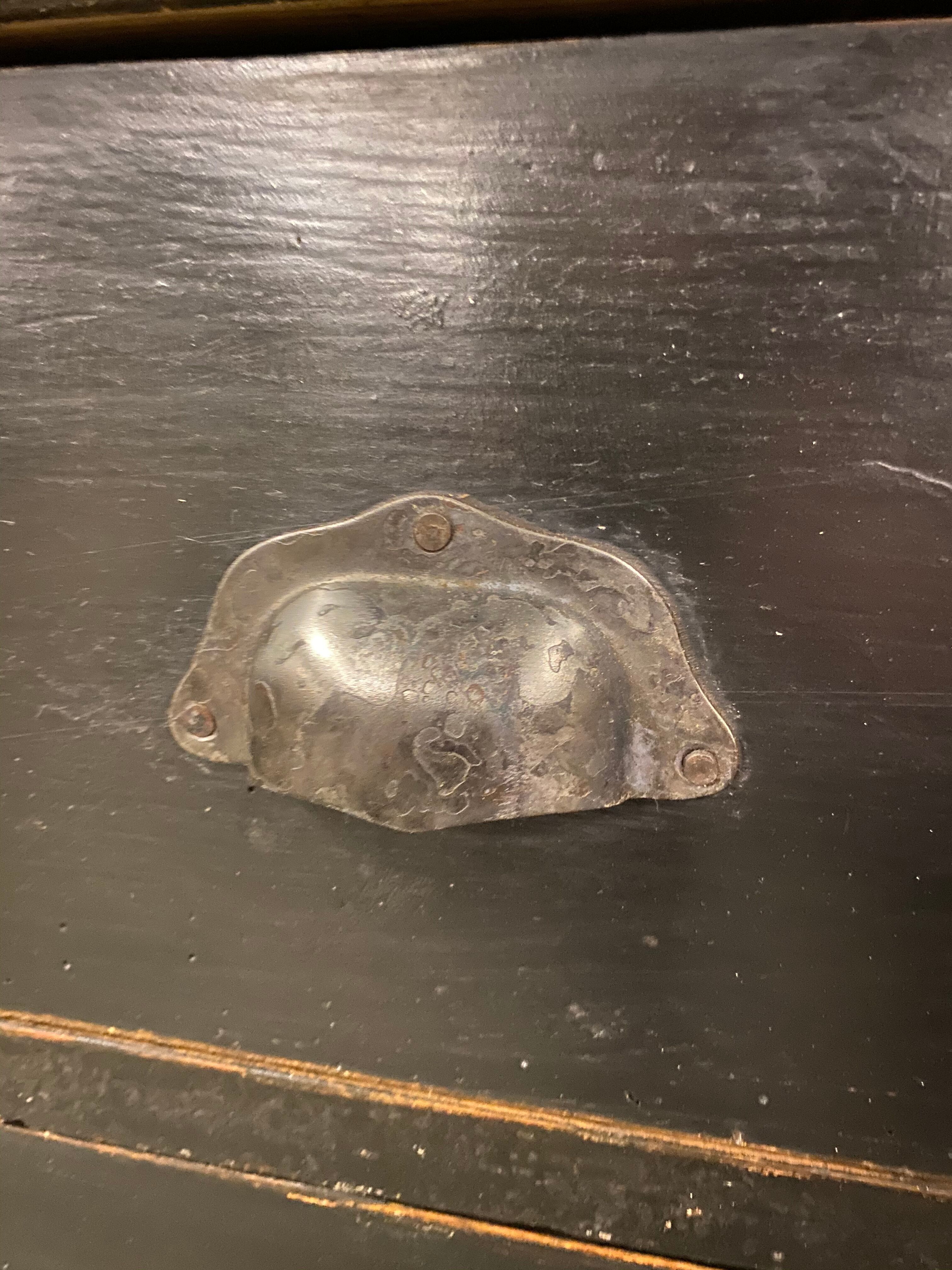 Old patinated old raw tray 1900