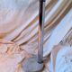 1970s Chrome Metal Lily of the Valley Lamp