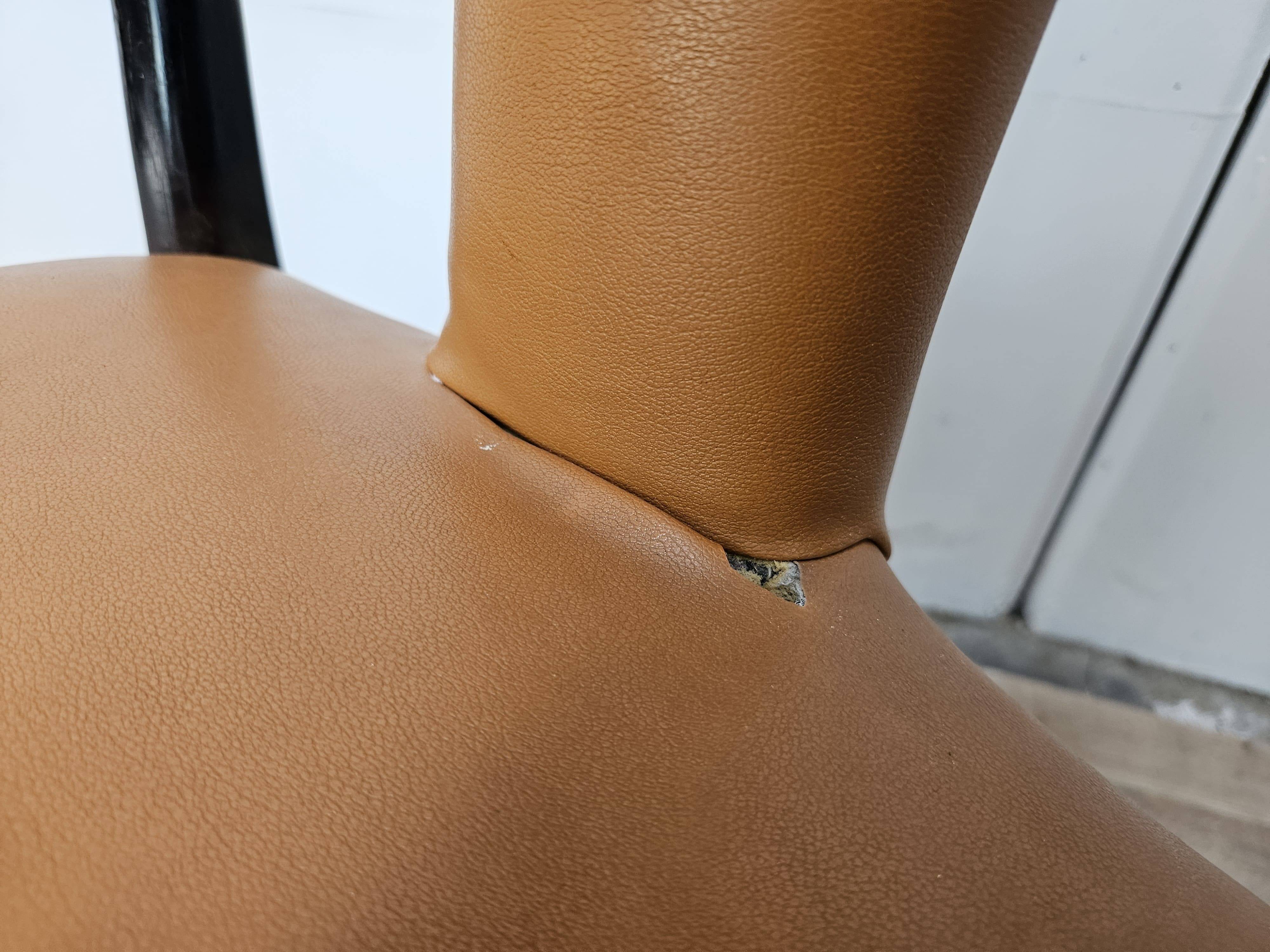 Set of 6 dining chairs by Vittorio Dassi from the 1950s