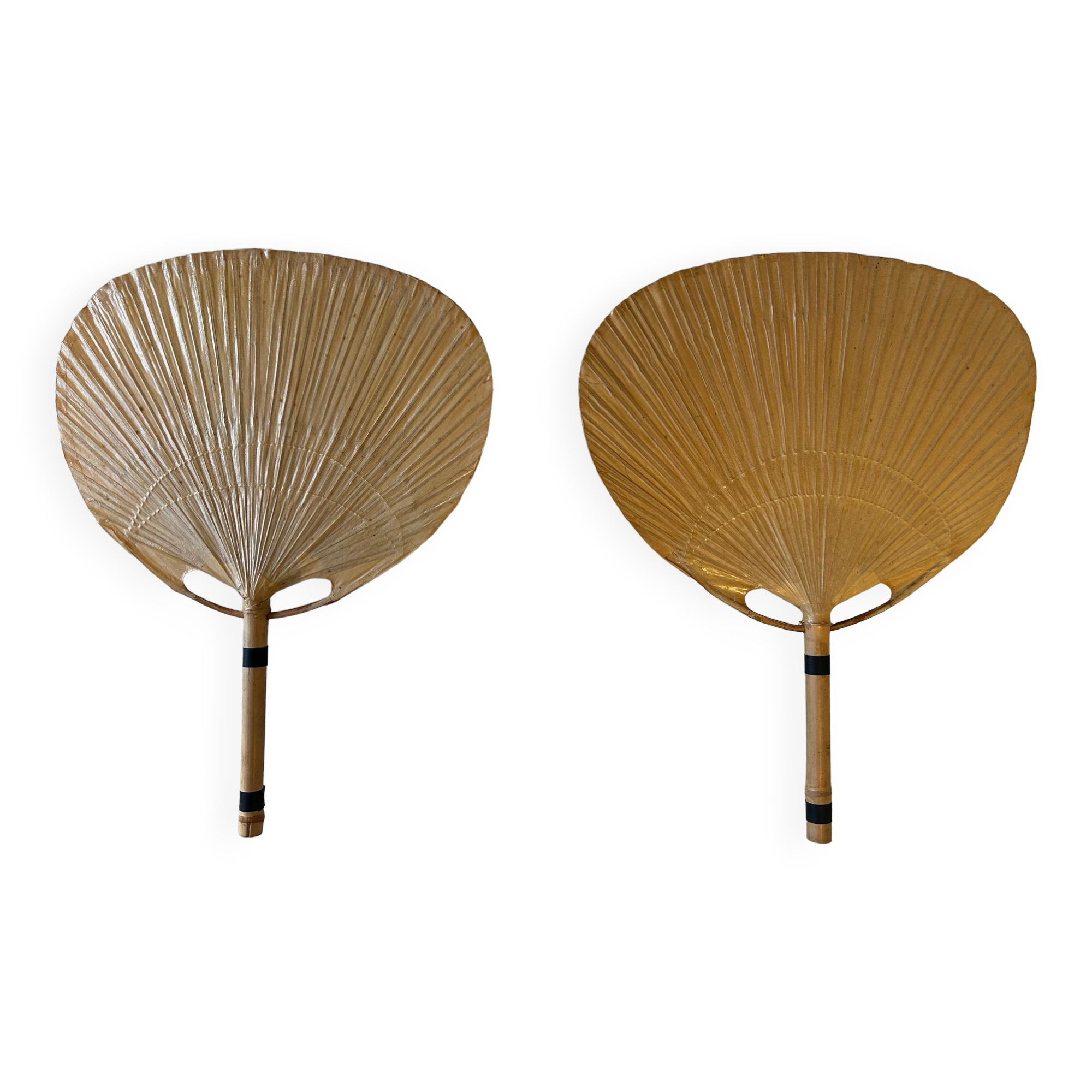 Paire appliques Uchiwa d'ingo Maurer