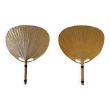 Paire appliques Uchiwa d'ingo Maurer