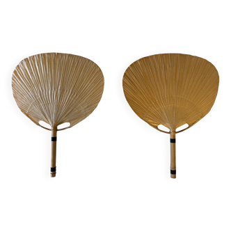 Paire appliques Uchiwa d'ingo Maurer
