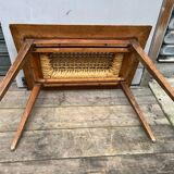 Rope and oak coffee table 1960