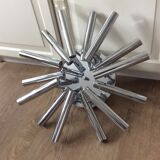 Suspension in chromed metal