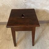 Oak workshop stool