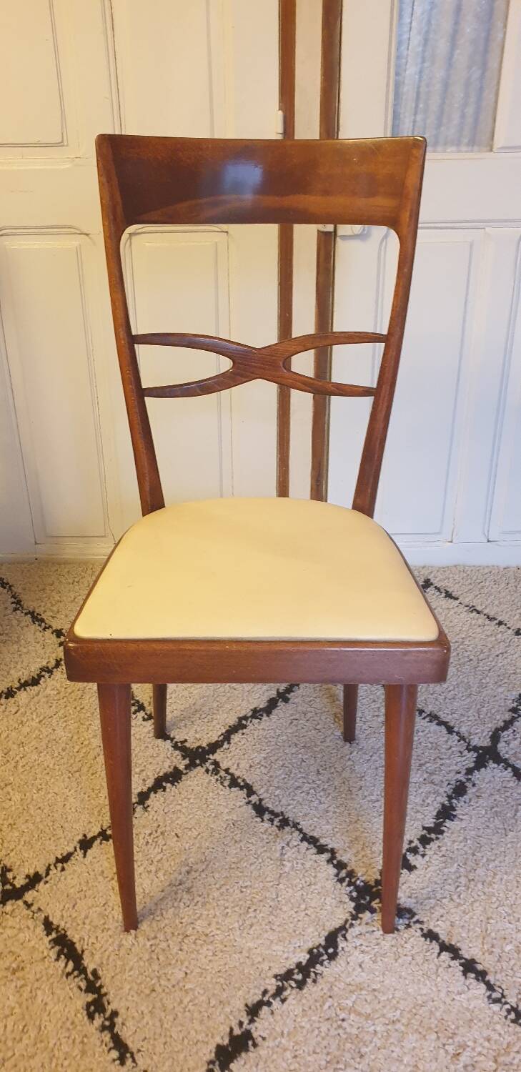 Six consorzio sedie friuli chairs