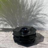 4 black egg cups 1970