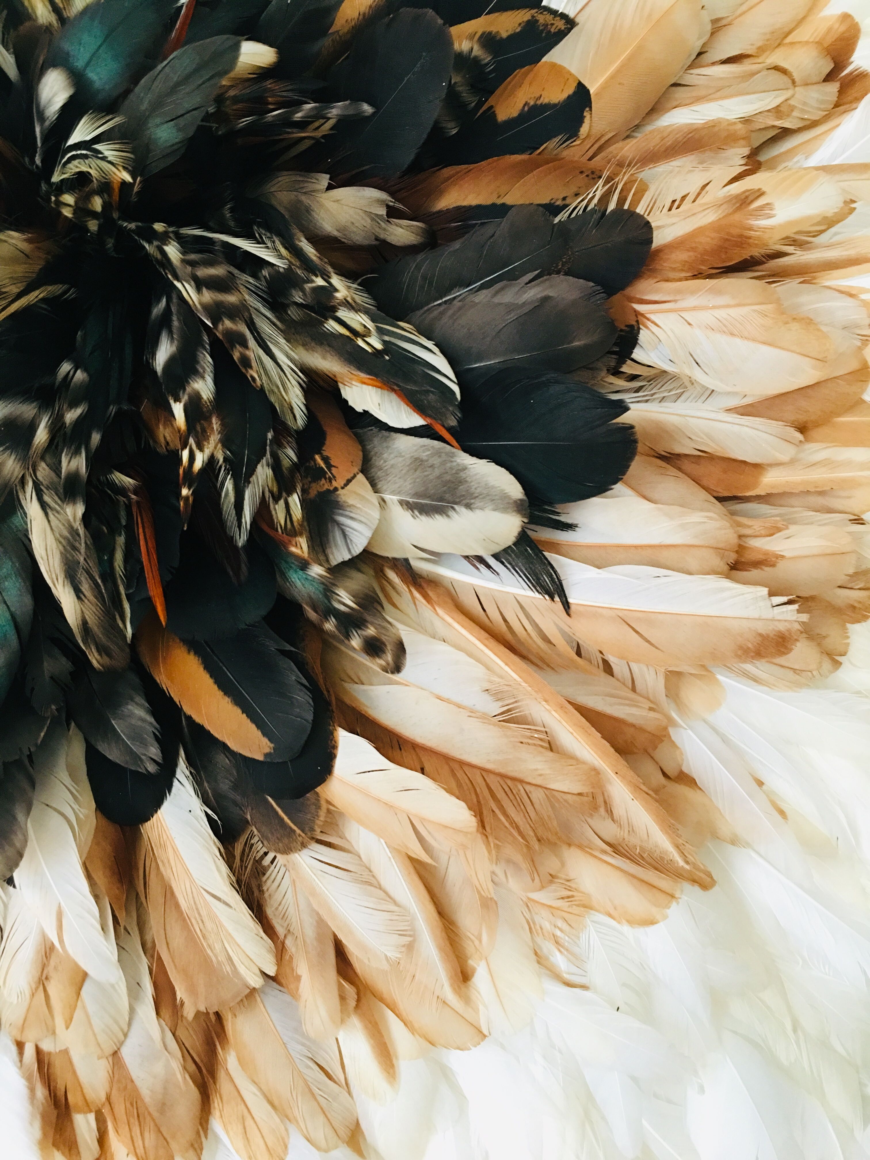 Juju hat beige speckled 65 cm