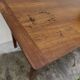 Antique rustic farmhouse table made in the 1900s - 1.54m