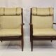 Paire de fauteuils de Grete Jalk 1960 Danemark
