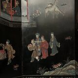 Coromandel lacquered Chinese screen with 6 panels