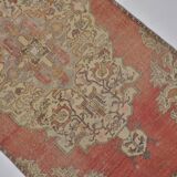 Red & Beige Oushak Rug sku 2489