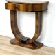 Art Deco console in walnut - Stylized furniture manufacturer - Retroles